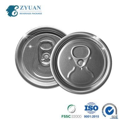 202 Sot Rpt B64 Soe Cdl Food Grade Aluminum Can Lids Customized Logo China Factory Easy Open Ends