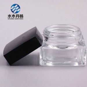 30g Square Cosmetic Glass Jar Face Cream Jar