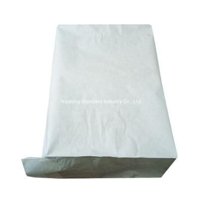 10kg 20kg 2 Layers Kraft Paper External Valve Bags for Potato Starch