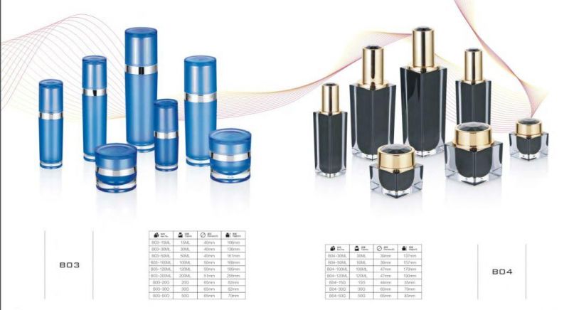 Wholesale Empty Lotion Cosmetic Bottle & Jar Cosmetic Bottles Set