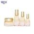 Luxurious Cosmetic Packaging 50g Golden Lip Glass Lotion Jars with Lids