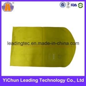 Customized Yellow Non Woven Fabric Clothes Packaging Bag