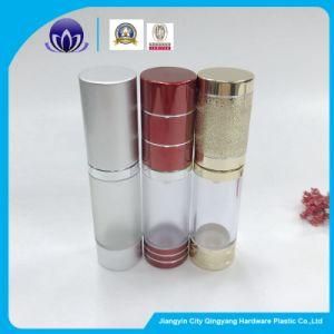 China Supplier Clear/Frosted Plastic Airless Bottle for Cosmetics