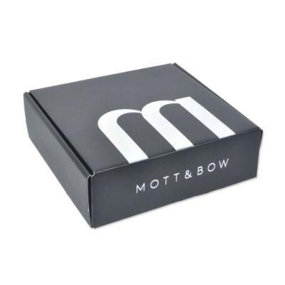 Custom Free Design Cheap Black Paper Box for Packaging Shoes