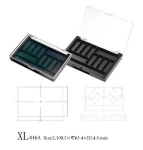 Luxury Makeup Packaging Square Magnetic Matte Eyeshadow Box Packaging for Makeup