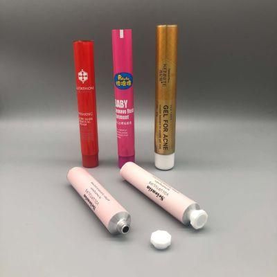 50ml Collapsible Aluminum Tube Packaging with Octagonal Cap for Hand Cream