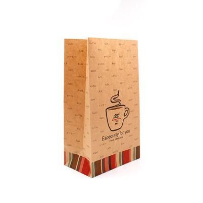 Take Away Fast Food Bag Packaging Degradable Kraft Paper Bags