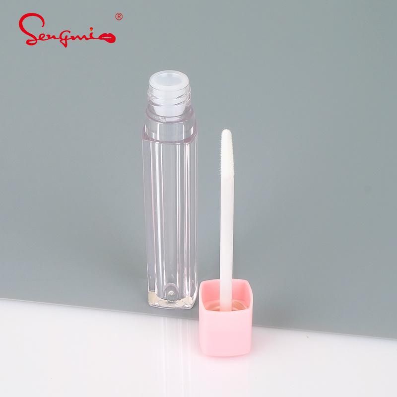 Hot Selling Cute Pink Cosmetic Lipgloss Container Lip Gloss Tubes