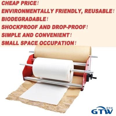 Filling Buffer Protective Packaging Roll Cushion Wrap Kraft Paper Honeycomb for Machine