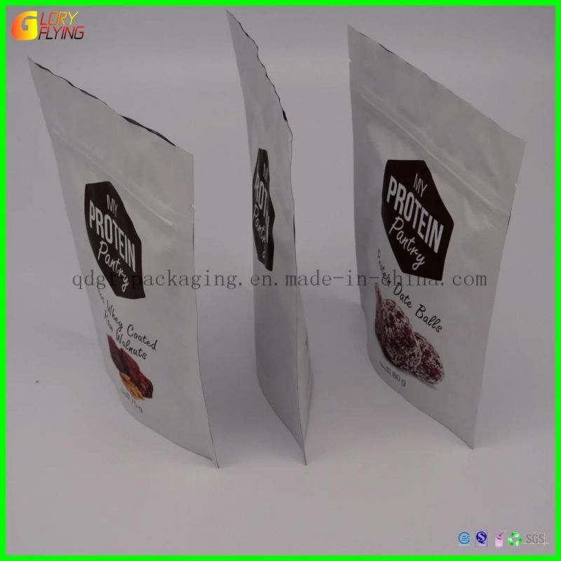 Packaging Suppliers Printed Zipper Self-Sealing Laminated Stand up Bags Plastic Packaging Plastic Packaging Bag for Fish Food.