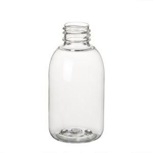 60ml 2oz Clear Plastic Pet Bosron Round Bottles Lotion Bottles Skin Care Products Packagings