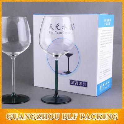 Large Corrugated Paper Drinking Glass Box Packaging Custom Paper