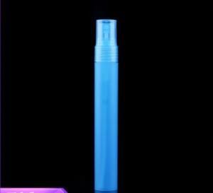 Plastic Blue Perfume Bottle Cosmetic Spray Bottle