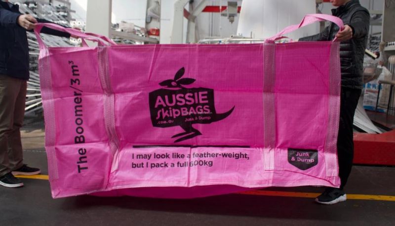 1 Ton Jumbo Bag Big Bag 1000kg Sf 5: 1 21898 Tested Skip Big Bag Waste Skip Bag