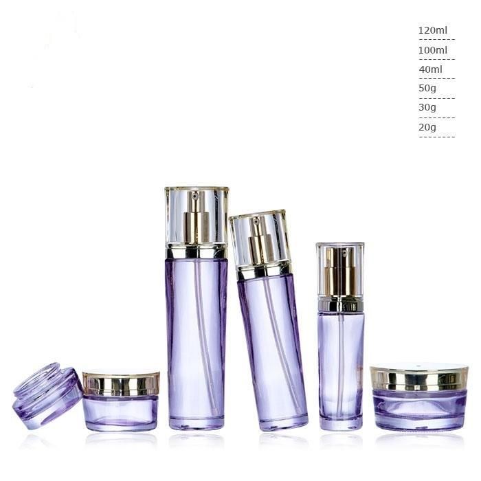 Ll42 Skin Care Any Color Acrylic Lotion Spray Pump Bottle Cosmetic Creams Packaging Have Stock