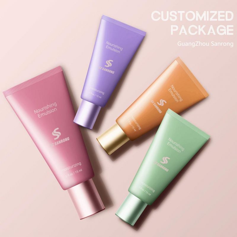 Customized Soft Aluminium Laminate Hose Packaging Empty Hand Cosmetic Tube