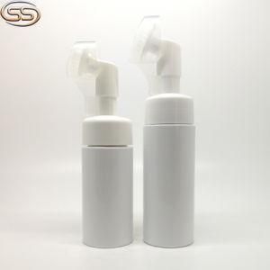 120ml 150ml Foam Pump Skin Care Pet Bottle with Silicone Brush
