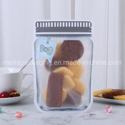 Wholesale Custom Special Shaped Mylar Bag Smell Proof Soft Touch Edible Snack Packaging Zipper Resealable Plastic Pouch