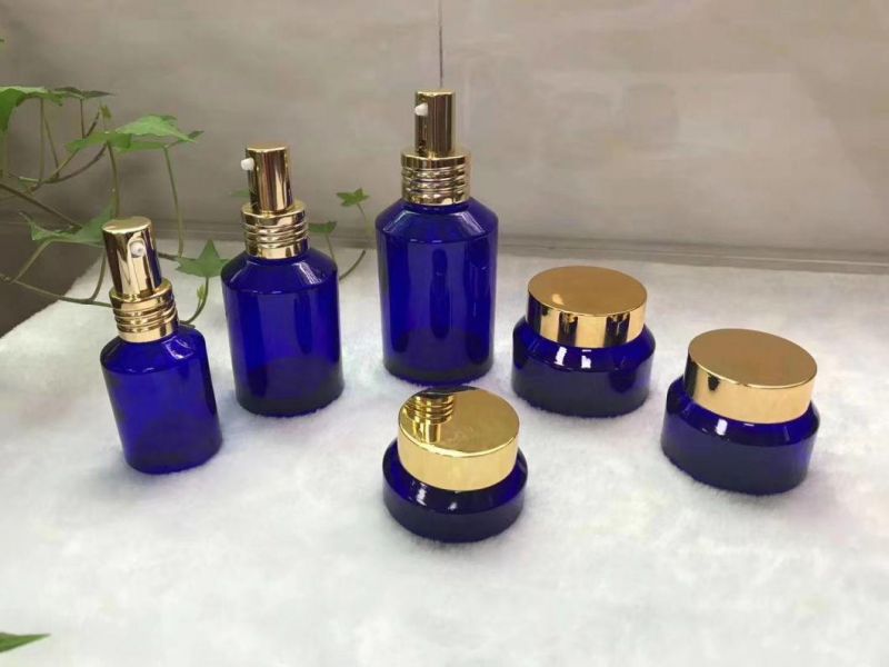 Ds002 Excellent Quality Latest Glass Cosmetic Bottle Set Have Stock