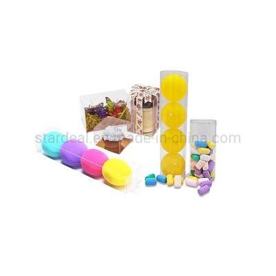 Custom Square Acetate PVC Sweet Transparent Plastic Box