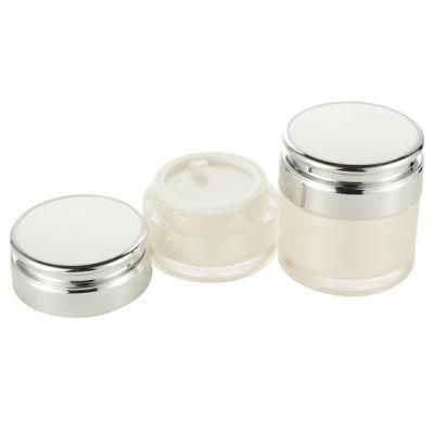 Custom 4oz Plastic Cosmetic Jar 30g 50g Clear Empty Plastic Jar for Face Cream