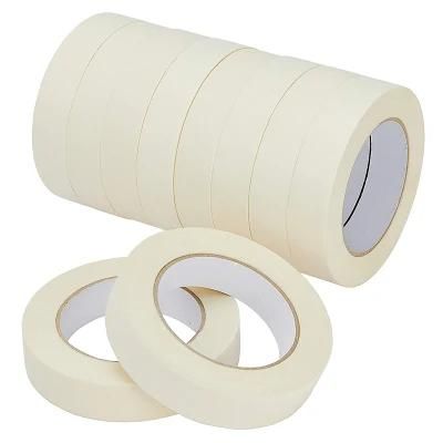 High Adhesive 50m Long Crepe Paper Masking Tape for Painting