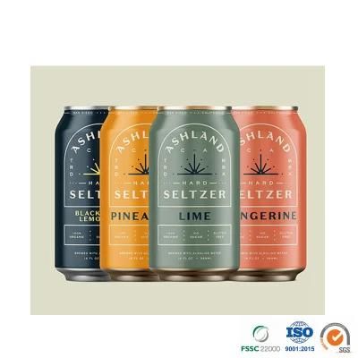 330ml Standard China Factory Aluminum Custom Printed Empty Easy Open Beer Miniature Drinks Can