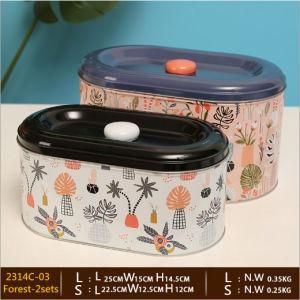 Metal Packaging Storage Food Grade Candy Tin Box with Lid