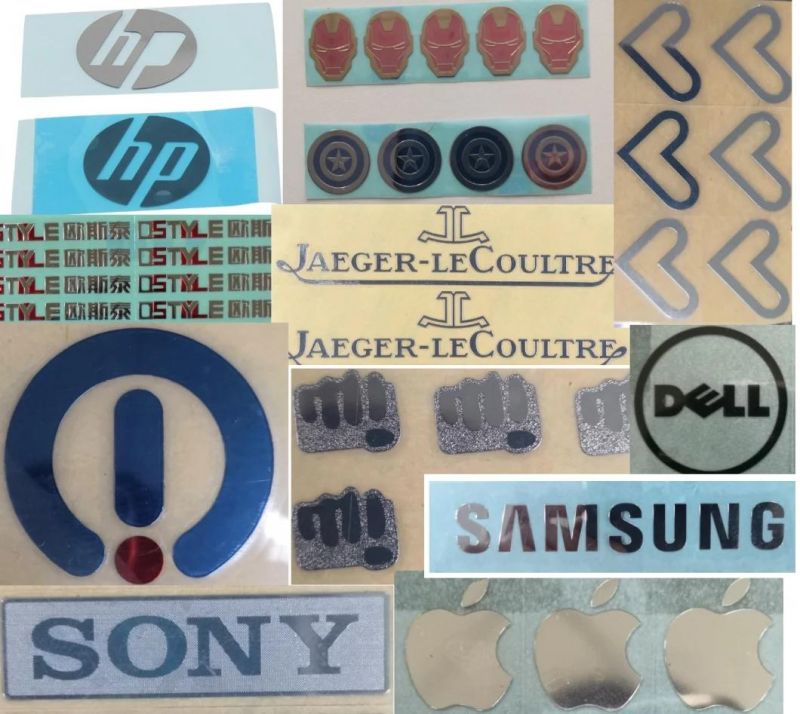 Custom Pet/Stainless Steel/Nickel Sticker Label Signs