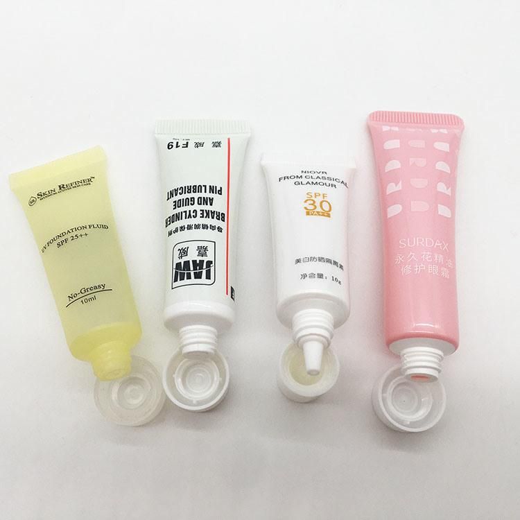 Custom Cosmetic Tubes Small Plastic Tube Lotion Squeeze Tubes