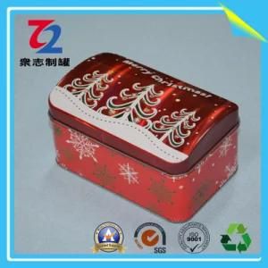Curved Small Rectangular Tin Tank