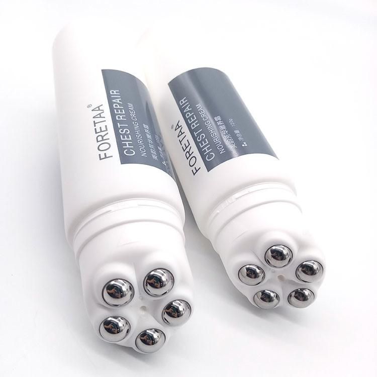 Empty Custom Plastic Tube Cosmetic with 5 Roller Ball