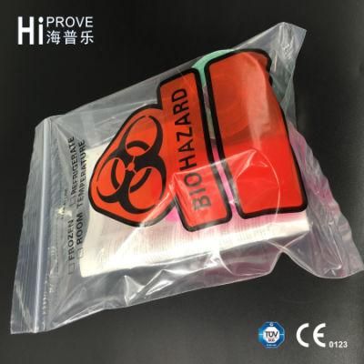 Ht-0758 Hiprove Brand Biohazard Medical Specimen Bags