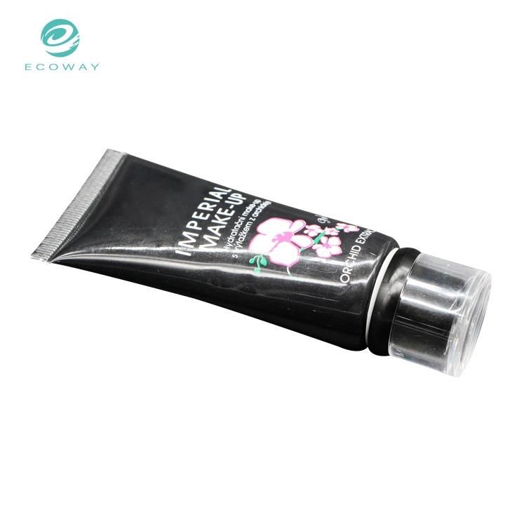 Shop Popular Free Custom Tube Body Pattern Text Printing Style Screw Cap Double Cover Acrylic Bb and Cc Cream Cosmetic Tube