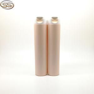 320ml High Capacity Cylinder Shampoo Shower Gel Matte Surface Flip Cap Bottle Packaging