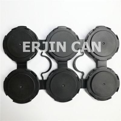 Six Pack Beverage Can Holder Plastic Organizer Cover Cap