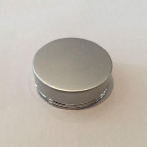 Silver Aluminum Screw Cover Caps with Free Sample