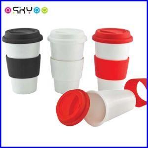 Custom Logo Silicone Coffee Cup Cover Lid (SCM009)