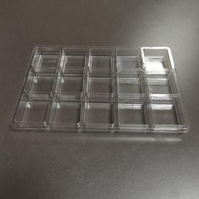 Thermoformed Plastic Sweet Candy Cavity Blister Tray for Chocolate