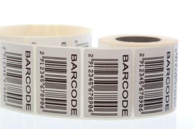 Factory Directly Compatible with Printer 500PCS 60X40 mm Direct Thermal Labels Upc Barcodes Label Roll