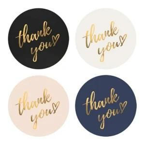 Multicolor Printing 1.5inch/38mm Thank You Label Sticker Roll