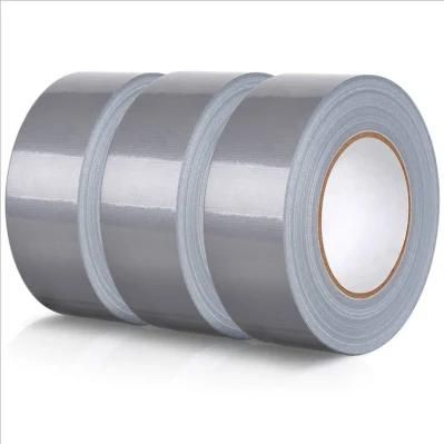 Custom Rubber Adhesive 20 mm 2inch 55yards PRO Silver Black Gaff Tape