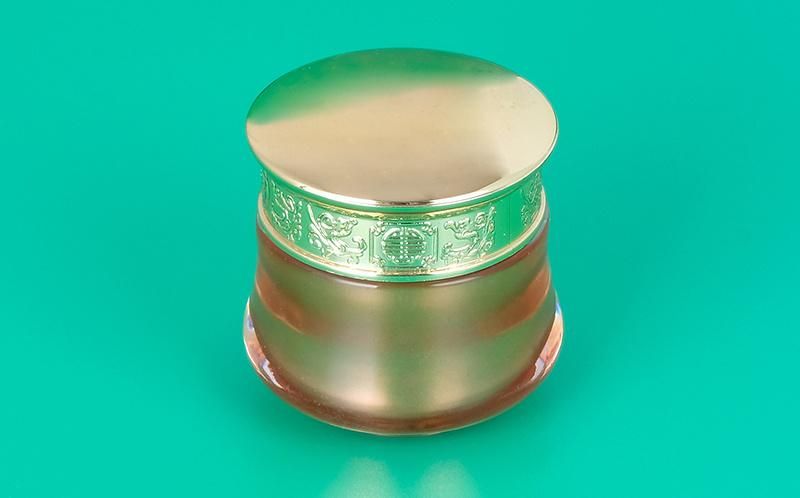 15g Vintage Style Plastic Cream Jar for Skin Care