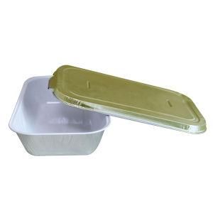 Airline Fast Food Disposable Aluminium Foil Food Trays