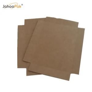 Doublefaced SGS Verified Recyclable Brown Kraft Paper Slip Sheet