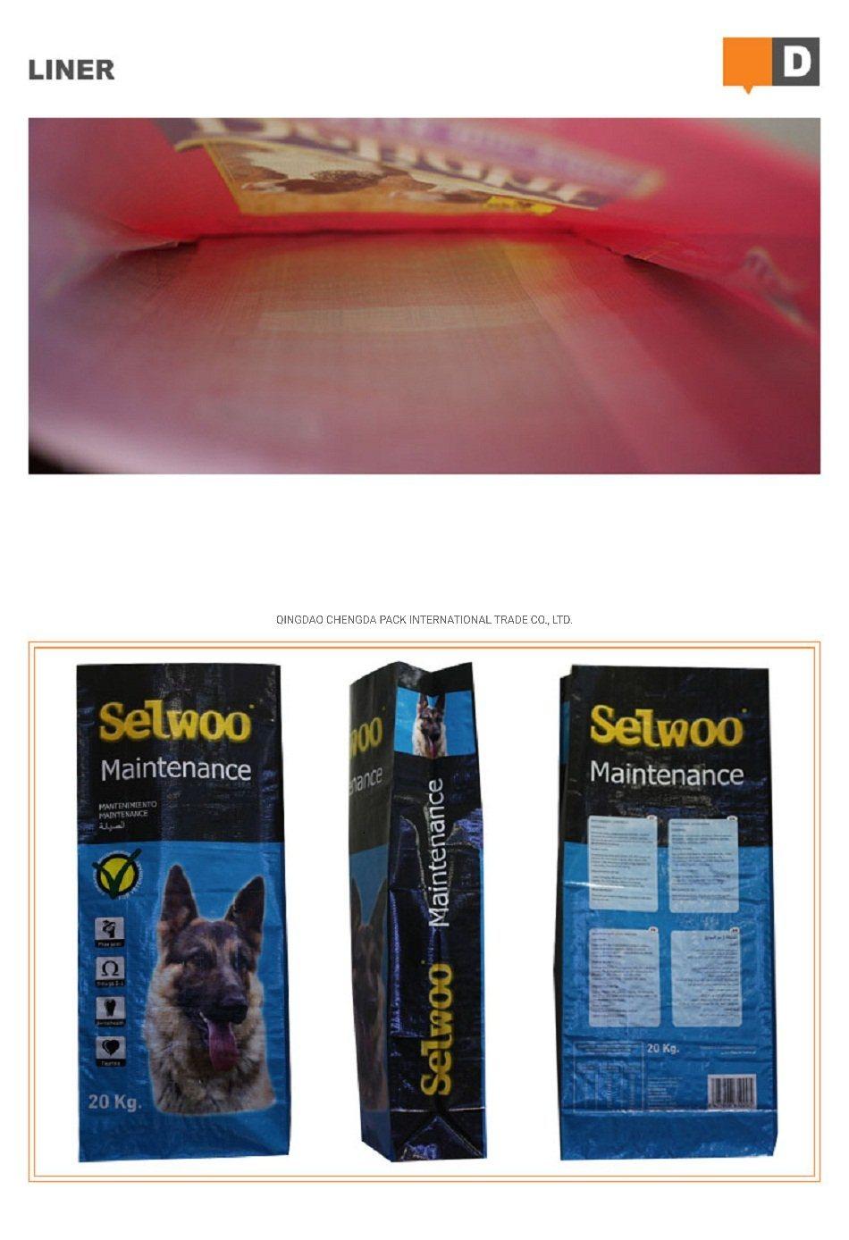 25kg Plastic Bags Animal Feed BOPP Woven Bag PP Woven Bags