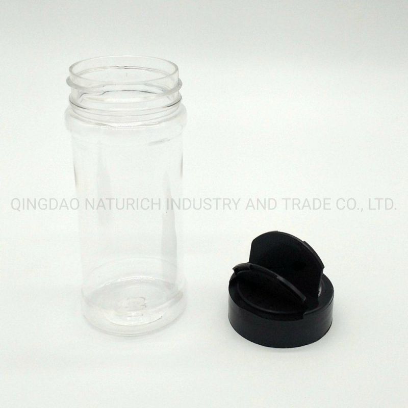 8oz/240ml Shaker Cheap Seasoning Storage Pepper/Salt 9oz Spice Bottle Pet Plastic Bottle