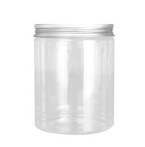 Transparent Wholesale Empty 600ml Honey Jar with Screw Cap