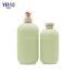 Empty Family Size 500ml 800ml Shampoo Squeezable Bottles Flip Cap Shower Gel Bottle