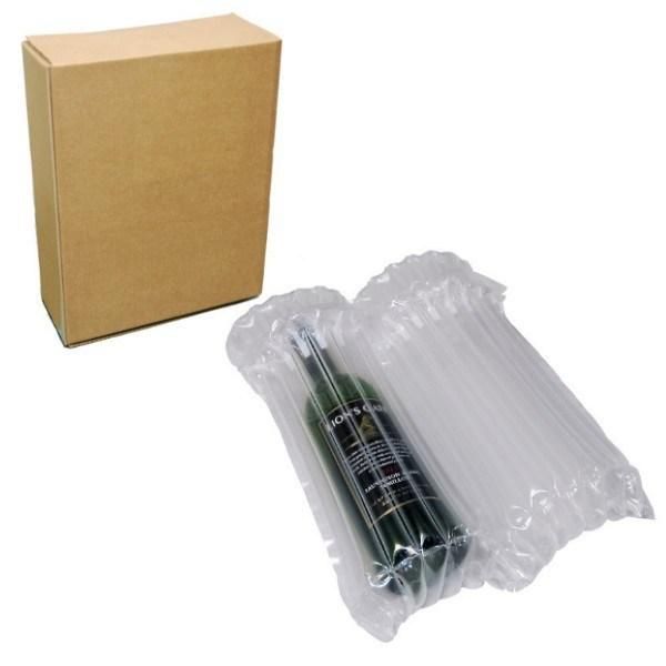 Double Bag Style Inflatable Co-Extrusion Film Wine Bottle Air Column Bag Shockproof Cushion Protective Packaging